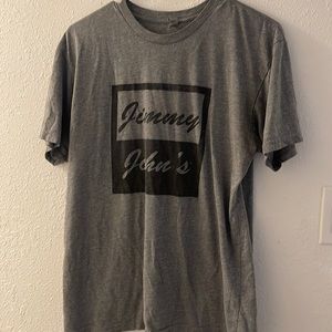 Large Jimmy Johns Grey work shirt
